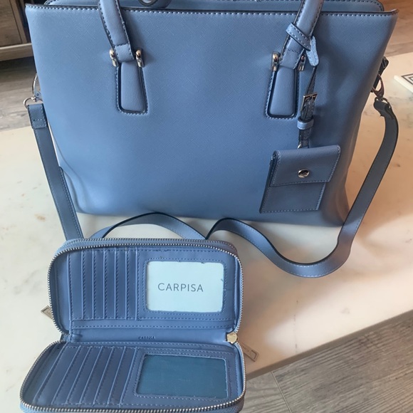 Beautiful blue mush have bag - Picture 2 of 8